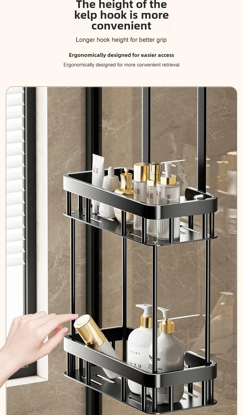 Organisateur de Toilette Mural pour Salle de Bain - Support Pratique