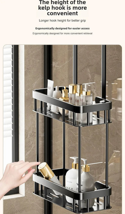 Organisateur de Toilette Mural pour Salle de Bain - Support Pratique