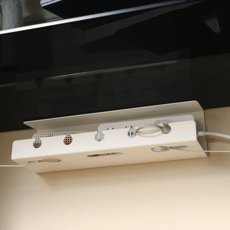 Organisateur de câbles pour bureau et maison - Boîte de rangement élégante