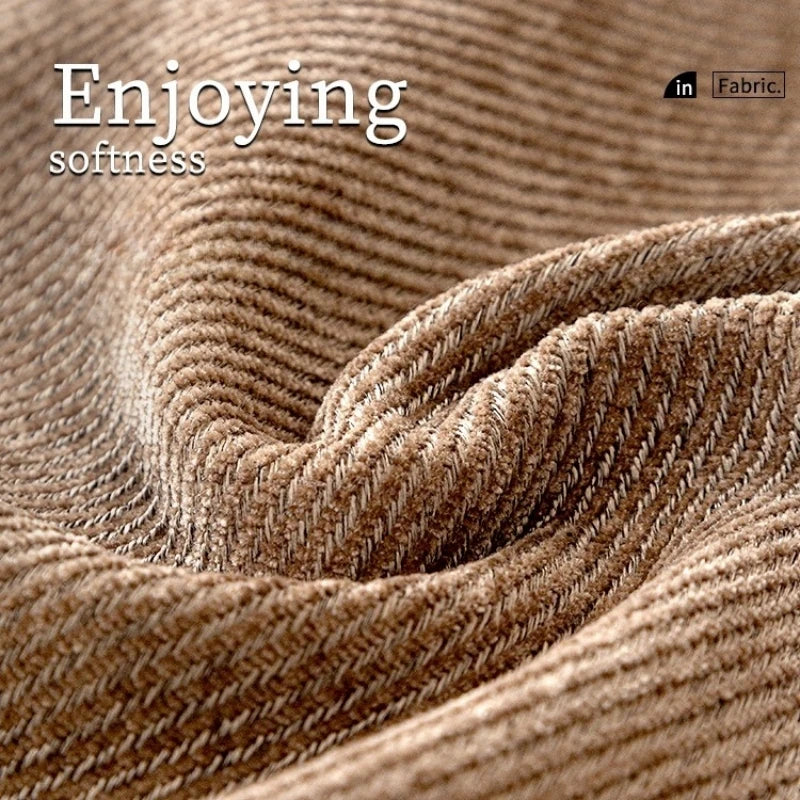 Housse de canapé en Chenille Sergé Antidérapante - Style Minimaliste