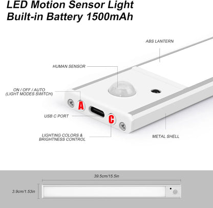 Veilleuse LED sans fil Xiaomi avec capteur de mouvement - Rechargeable