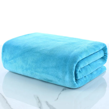 Serviette de bain microfibre douce, absorbante et à séchage rapide