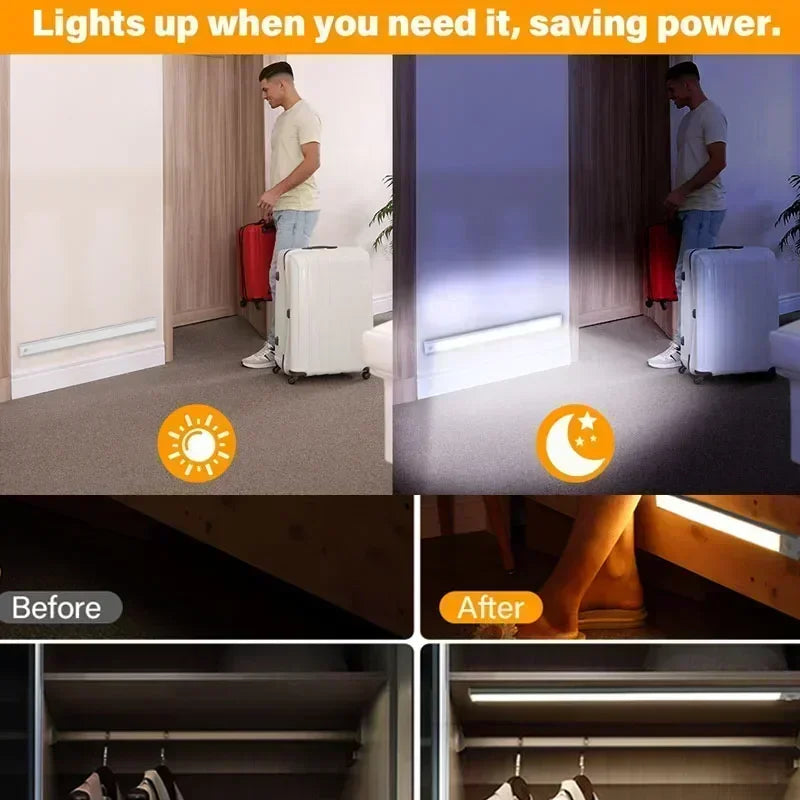 Veilleuse LED sans fil Xiaomi avec capteur de mouvement - Rechargeable