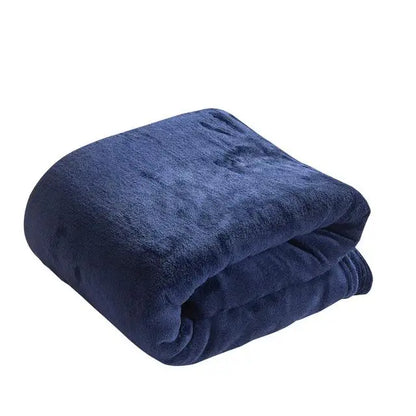 Couverture en flanelle polaire douce - Imprimé léopard et zèbre