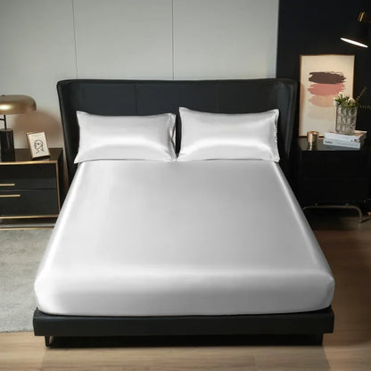 Drap de lit unie léger, housse matelas 1 pièce sans taie - 2025