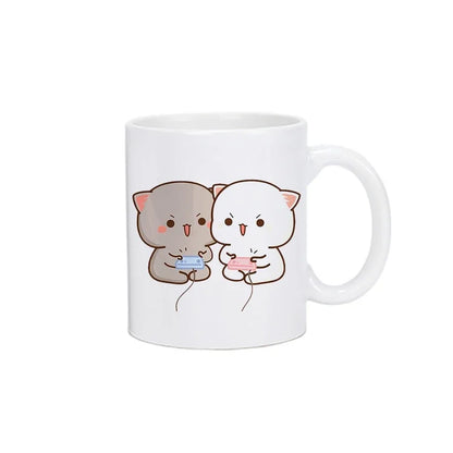 Tasse Moka Panda Bubu Dudu - Cadeau Mignon Couple et Amis