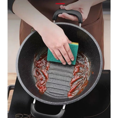 Pot à Soupe en Pierre Maifan avec Couvercle - Ustensile Induction