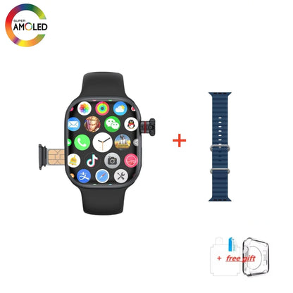 Montre CD99 5G AMOLED 2,29'' - Smartwatch avec caméra rotative