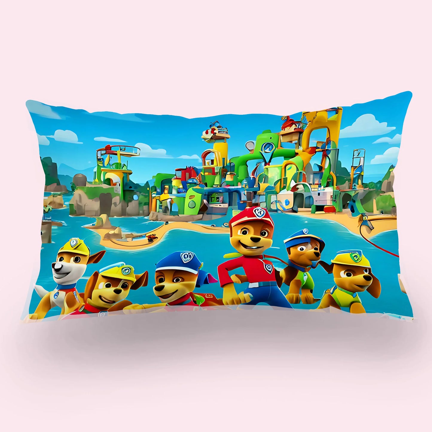 Taie d'oreiller Double Face Hot Dogs P-Paws - Décoration Maison