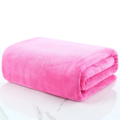 Serviette de bain microfibre douce, absorbante et à séchage rapide