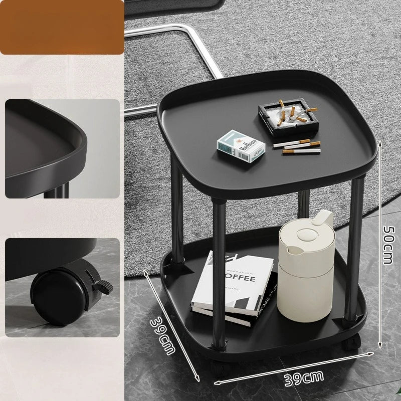 Table Basse Mahjong Multifonctionnelle pour Thé et Jeux de Société