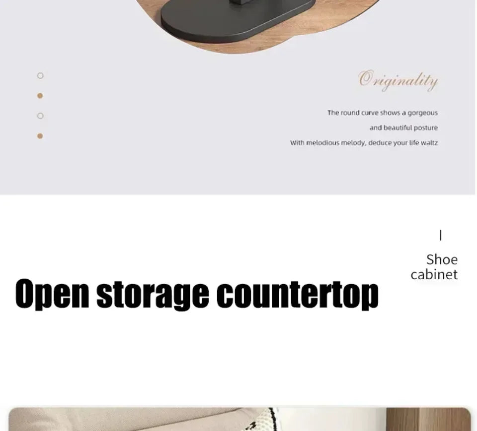 Table d'appoint C moderne - Table basse compacte et élégante