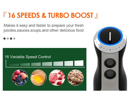 Mélangeur à main électrique 1000W 5 en 1 - Wancle puissant et polyvalent