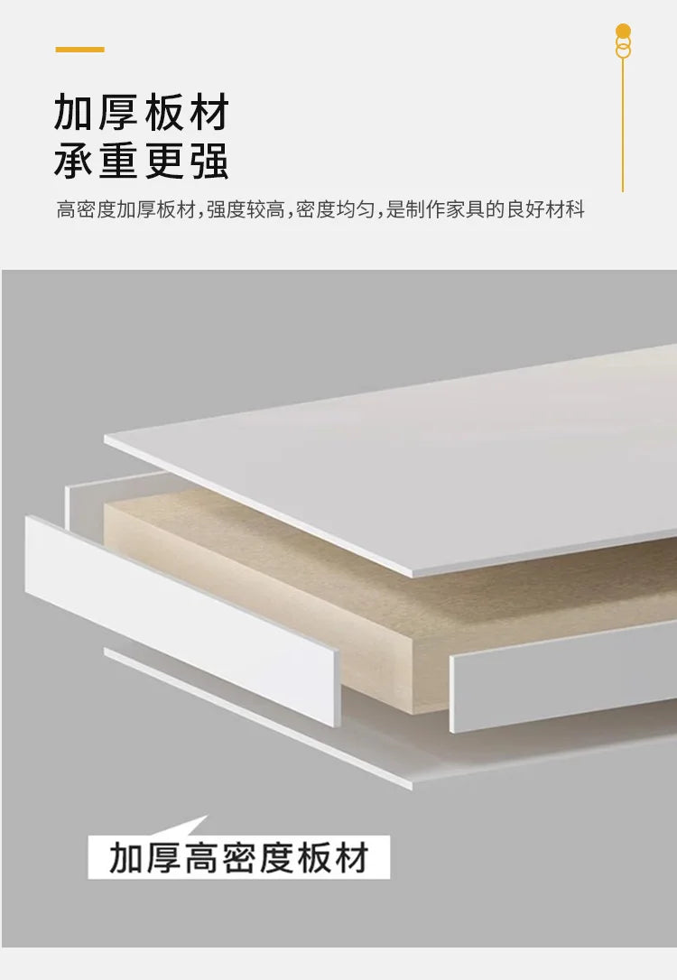 Table de chevet moderne en bois - Luxueuse et pratique