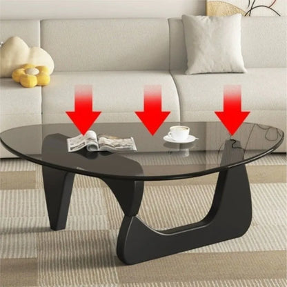 Table Basse Nordique Italienne en Forme de Goutte - Style Minimaliste