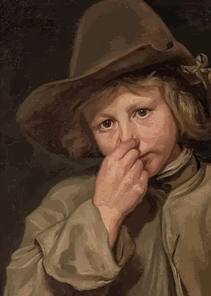 Affiche Peinture par Numéros - Art Mural Drôle Mona Lisa