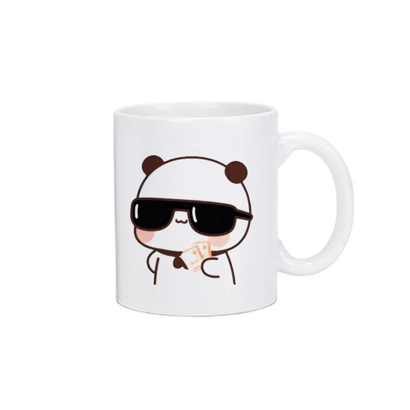 Tasse Moka Panda Bubu Dudu - Cadeau Mignon Couple et Amis