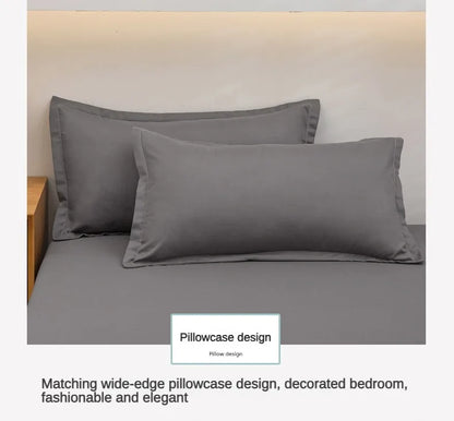 Drap Plat Doux Uni pour Lit Double - Confort et Élégance