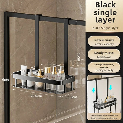 Organisateur de Toilette Mural pour Salle de Bain - Support Pratique