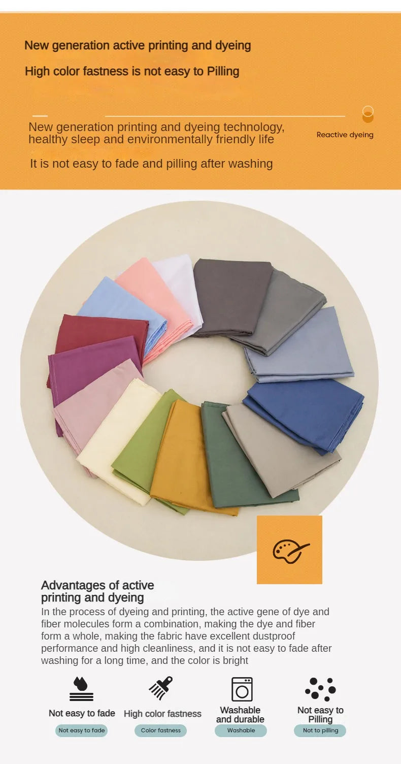 Drap Plat Doux Uni pour Lit Double - Confort et Élégance