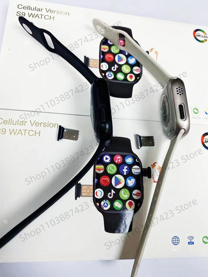 Montre CD99 5G AMOLED 2,29'' - Smartwatch avec caméra rotative