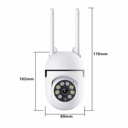 Caméra de Surveillance Wifi 8MP HD avec Zoom 4X et Suivi AI
