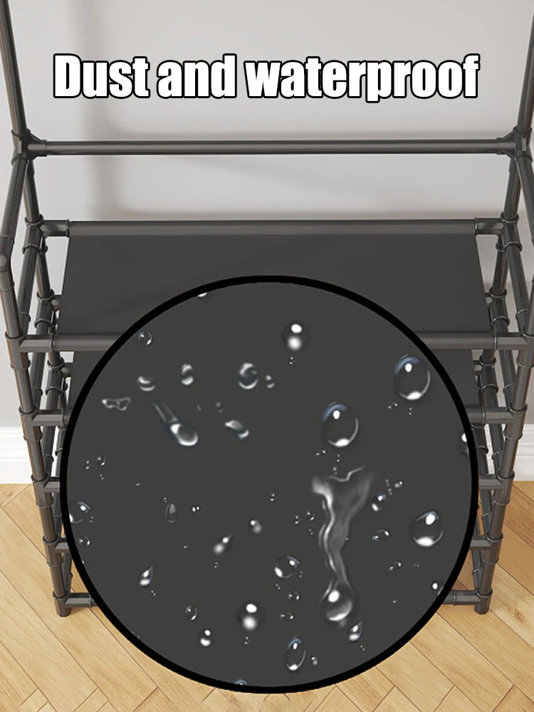 Rangement multifonctionnel en plastique T1 pour chaussures et vêtements