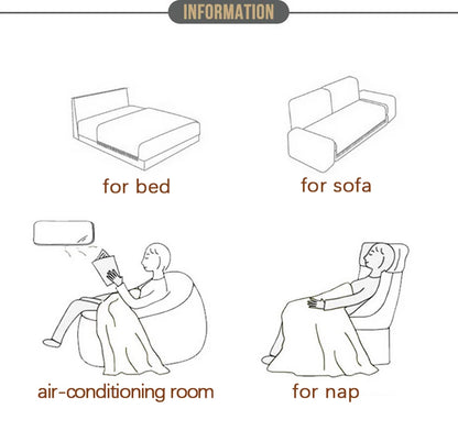 Couverture Boho Rouge Rouille Tissée avec Glands - Douce et Légère