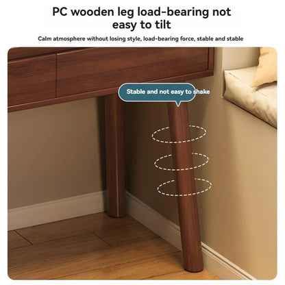 Coiffeuse de luxe légère style chinois - Bureau maquillage compact