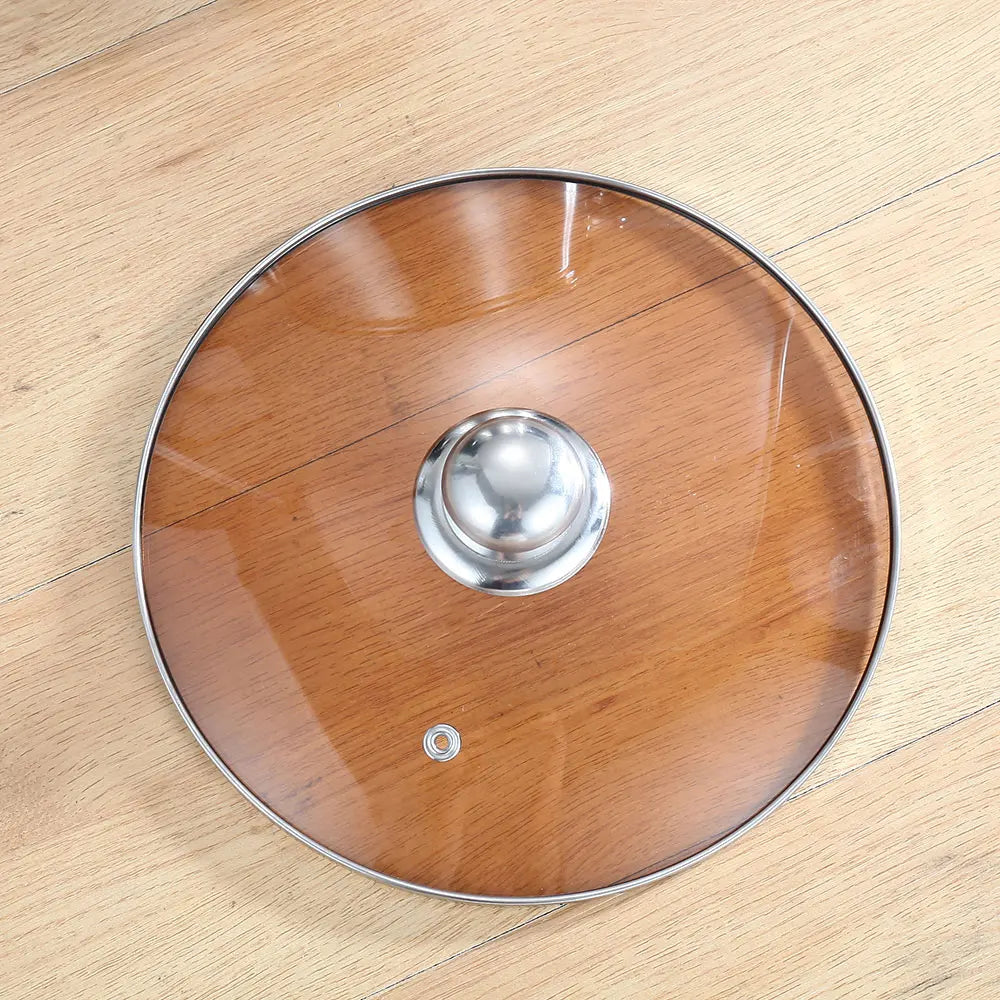 Marmite en inox avec couvercle en verre – Idéale pour soupes & sauces