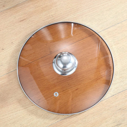 Marmite en inox avec couvercle en verre – Idéale pour soupes & sauces