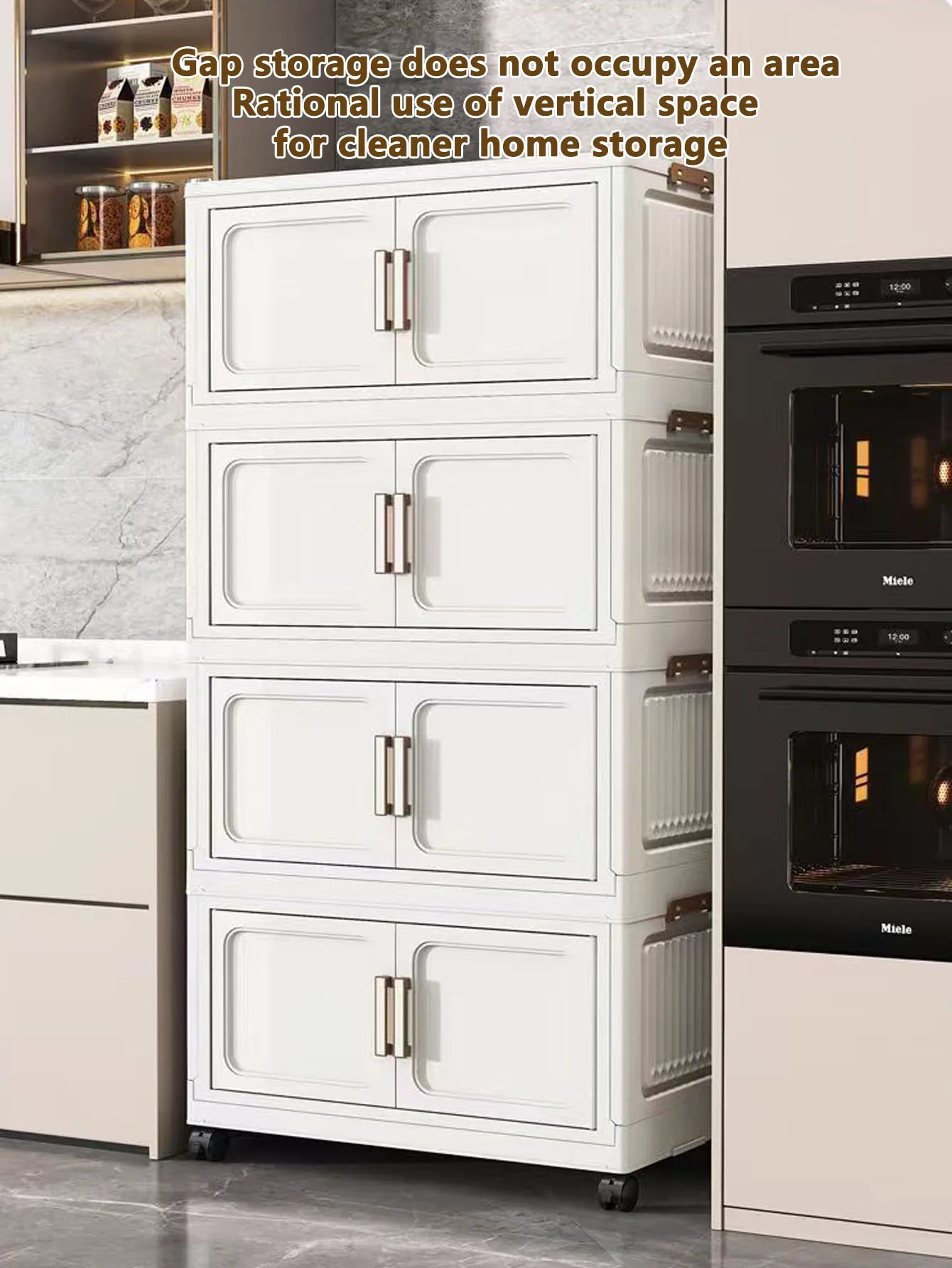 Armoire de rangement pliable pour vêtements de bébé et enfants