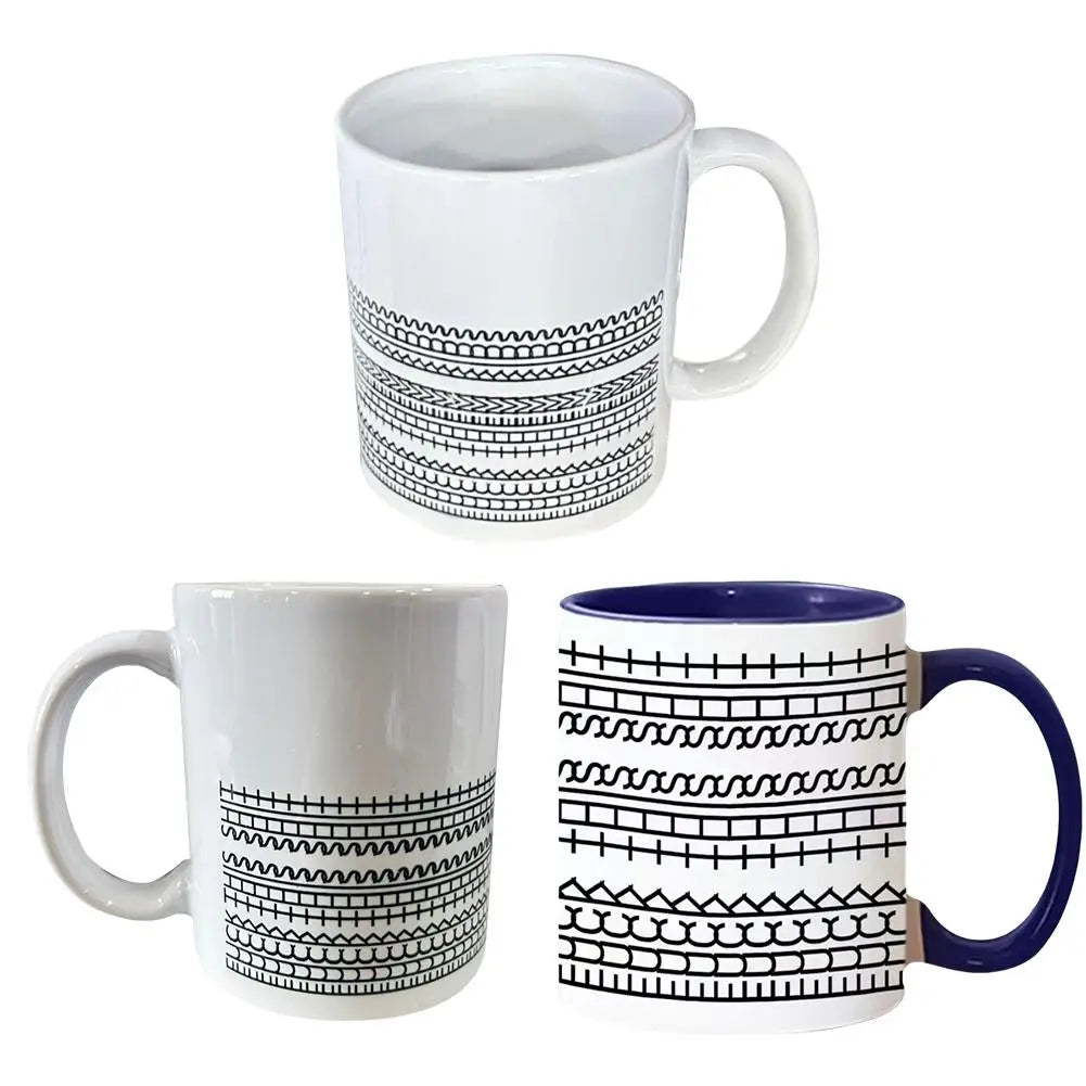 Tasse en céramique avec message caché - Cadeau unique pour café