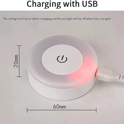 Veilleuse LED USB Rechargeable – Éclairage Portable pour Salon & Chambre