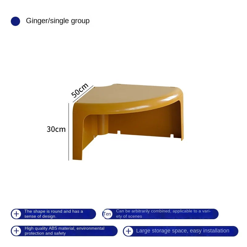 Table Basse Circulaire Nordique Créative – Design Modulable 2025