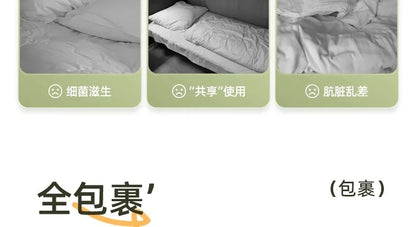 Draps de lit jetables Non tissés avec taies d'oreiller - Voyage Hôtel