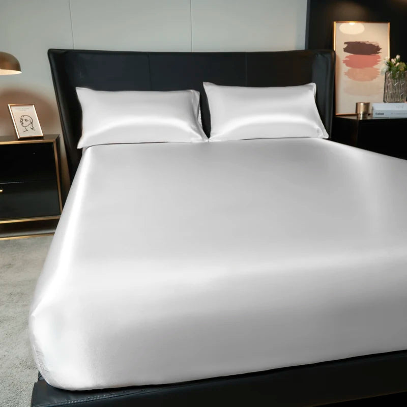 Drap de lit unie léger, housse matelas 1 pièce sans taie - 2025