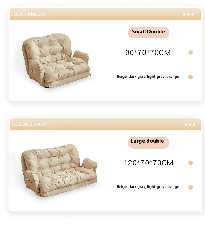 Canapé Pliable Tatami Inclinable pour Chambre et Salon - 2025