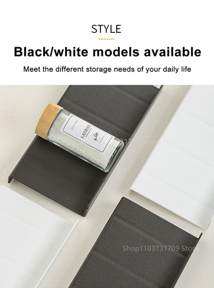 Organisateur de Tiroir à Épices 4 Niveaux - Support Réglable Pratique