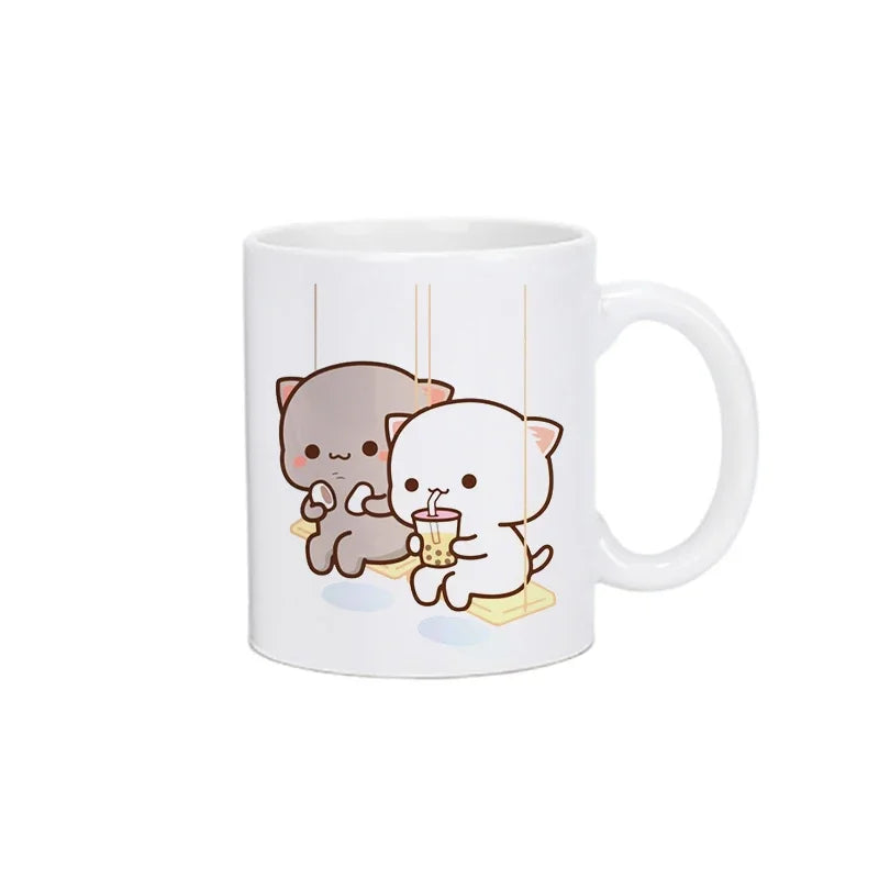 Tasse Moka Panda Bubu Dudu - Cadeau Mignon Couple et Amis