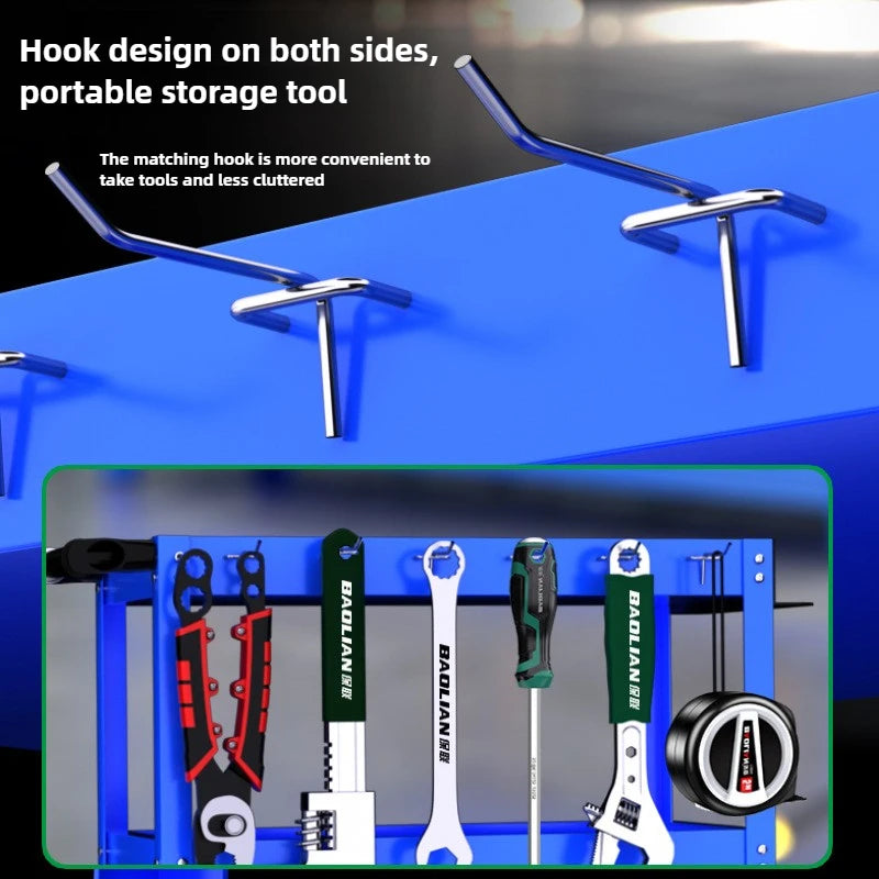 Chariot à Outils BaoLian avec Roues - Organisateur Atelier Garage