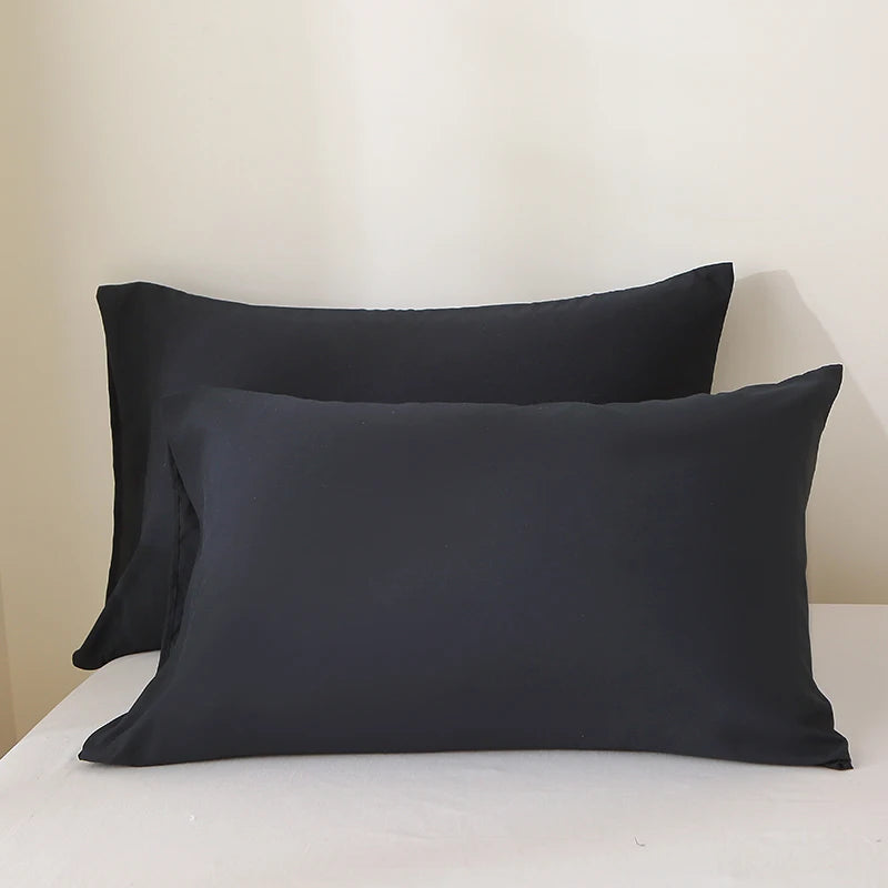 Ensemble de taies d'oreiller 50x65 à 100% en tissu brossé