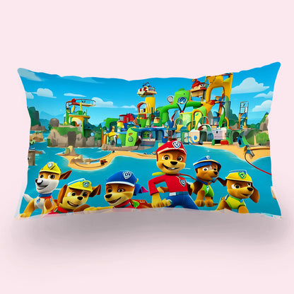 Taie d'oreiller Double Face Hot Dogs P-Paws - Décoration Maison