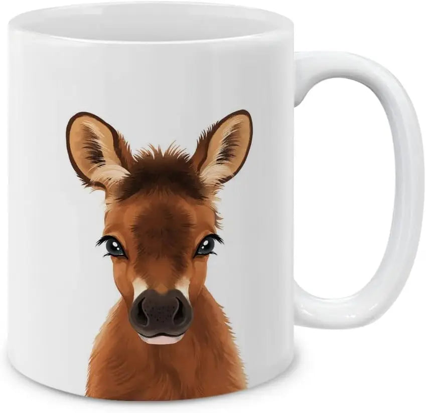 Tasse à café raton laveur - Idée cadeau Noël & hiver