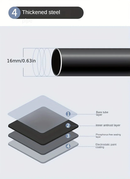 Porte-manteau et étagère de rangement pour chaussures et accessoires