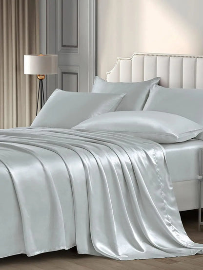 Taie d'oreiller en soie naturelle Juwensilk - Standard Queen