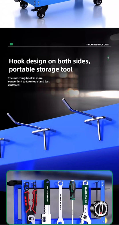 Chariot à Outils BaoLian avec Roues - Organisateur Atelier Garage