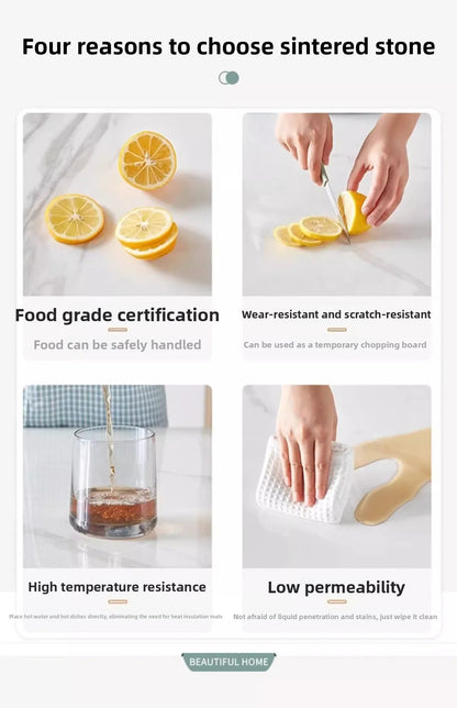 Table de chevet multifonctionnelle avec 3 tiroirs pour chambre