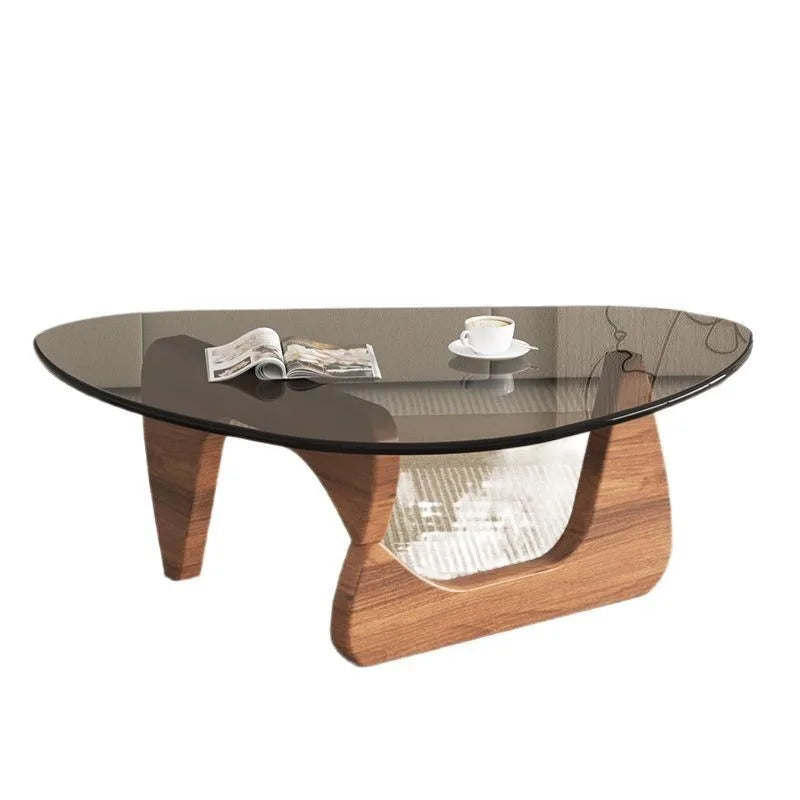Table Basse Nordique Italienne en Forme de Goutte - Style Minimaliste