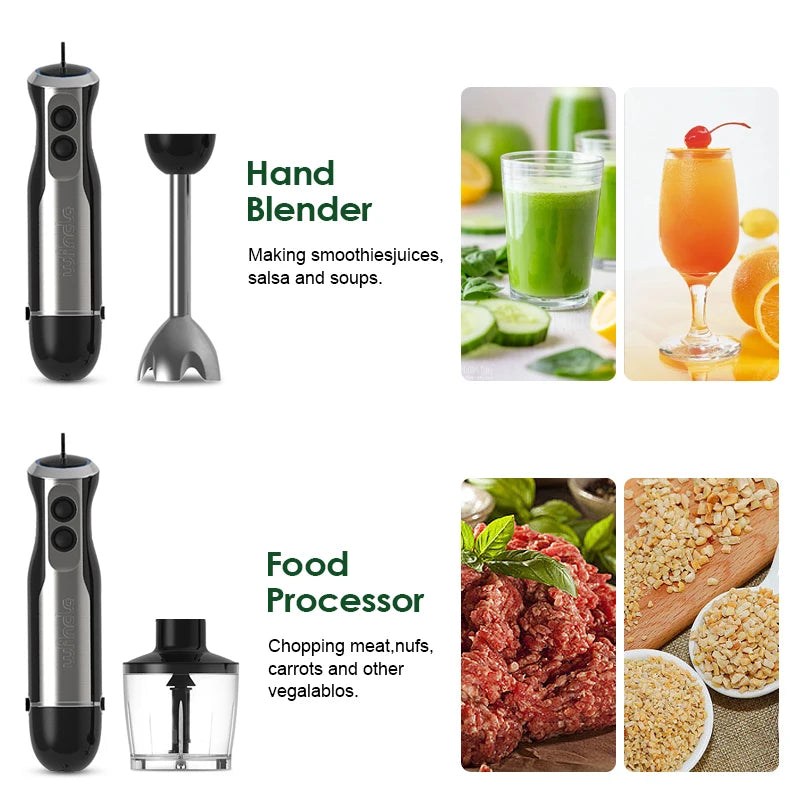 Mélangeur à main électrique 1000W 5 en 1 - Wancle puissant et polyvalent